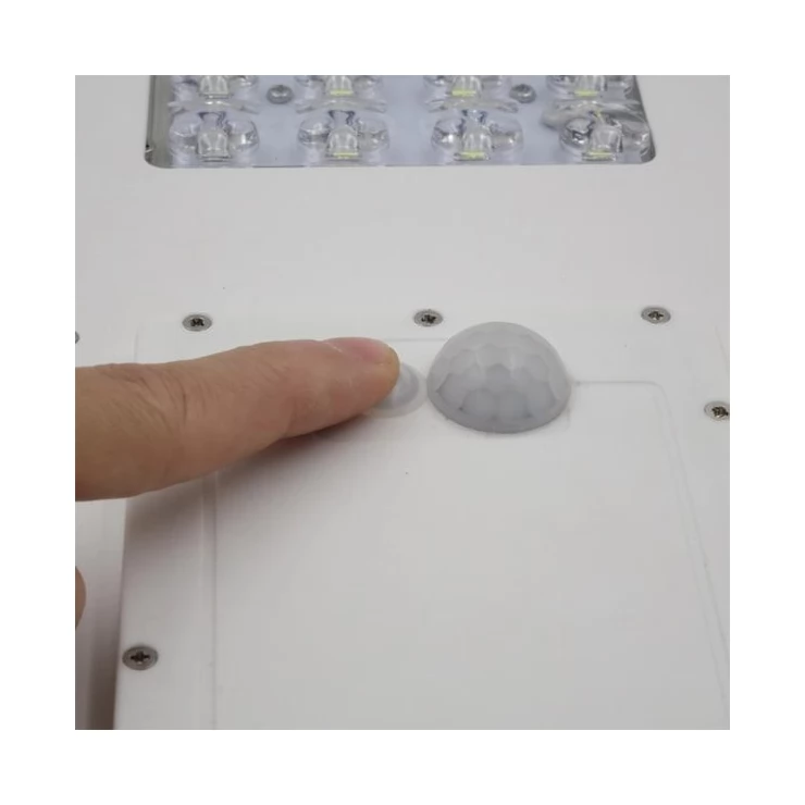 Outdoor Bright 12W 24W LED Solar Pole Wall Street Light Sensor Lamp