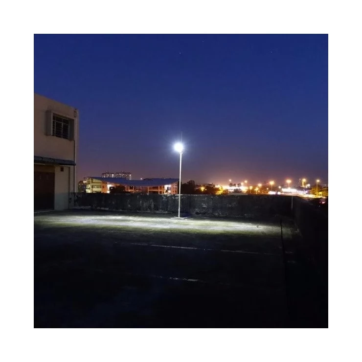 Outdoor Bright 12W 24W LED Solar Pole Wall Street Light Sensor Lamp