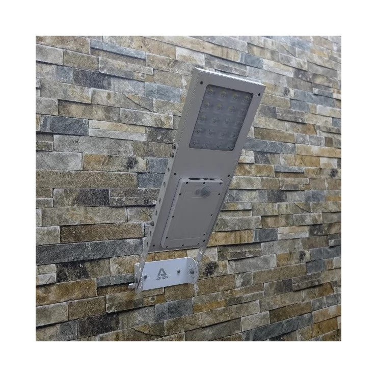 Outdoor Bright 12W 24W LED Solar Pole Wall Street Light Sensor Lamp