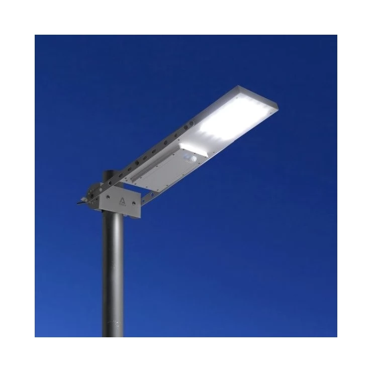 Outdoor Bright 12W 24W LED Solar Pole Wall Street Light Sensor Lamp