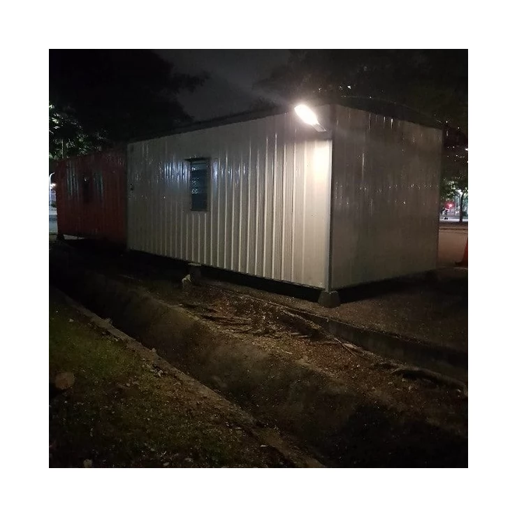 Bright Outdoor 60 LED Solar Street Light Industrial Pole Wall Lamp