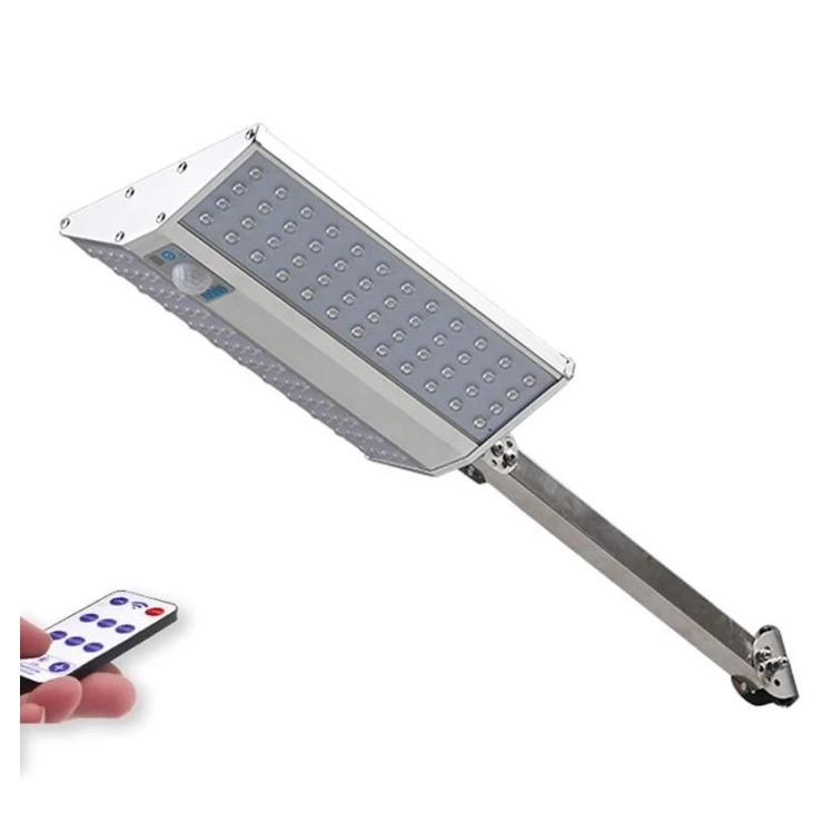 Advanced 96 LED Solar Street Lamp with Motion Sensor 6 lighting modes