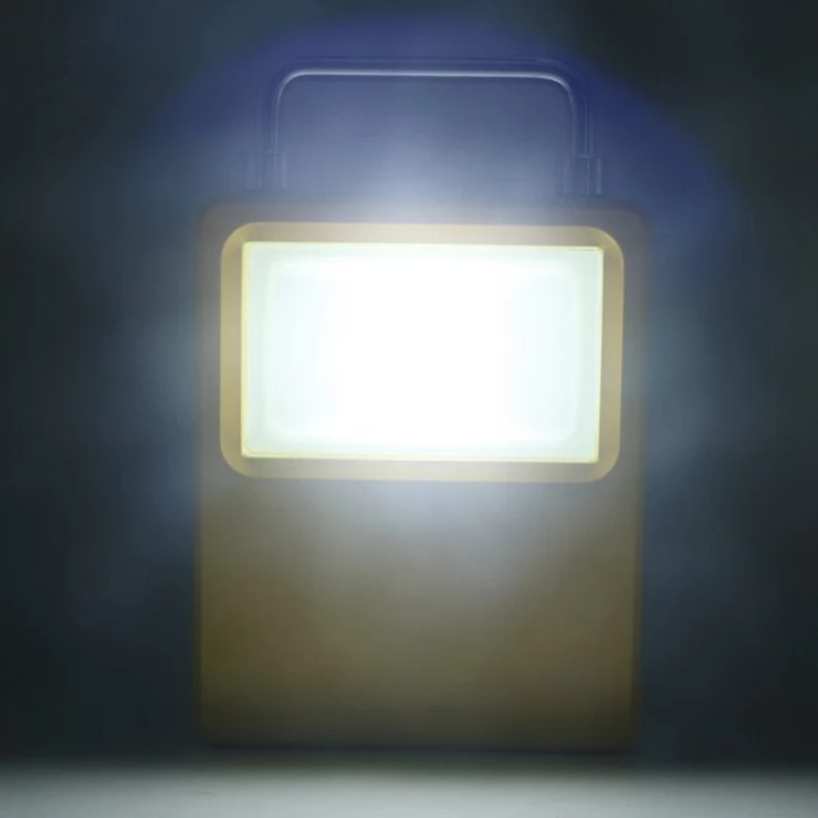 Portable Working Solar Flood Light with Power Bank Function USB Port