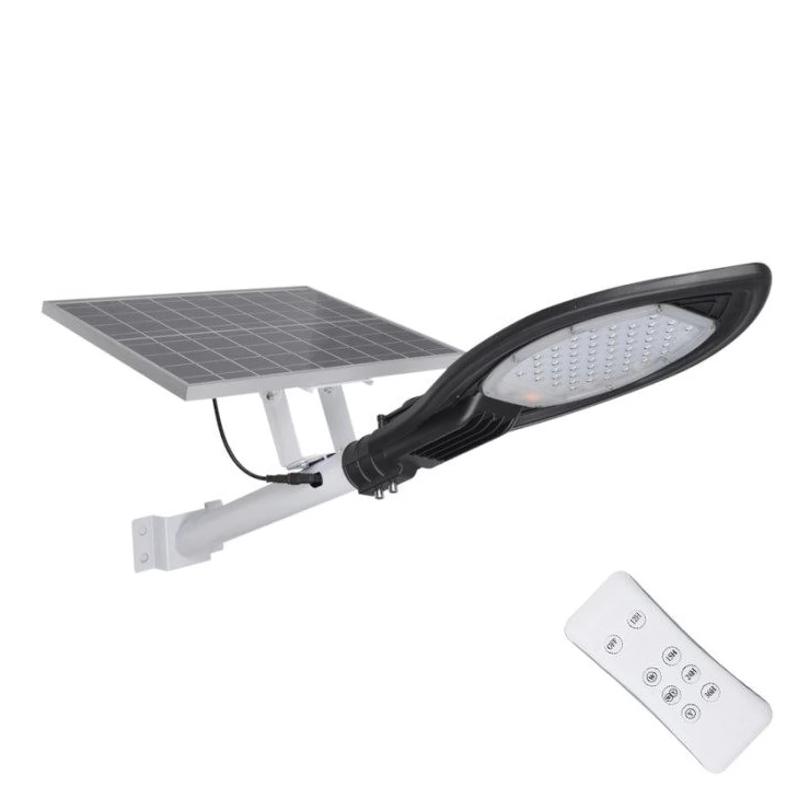 Solar Street Road Light with Strong Long-Lasting Battery Bright Double LED