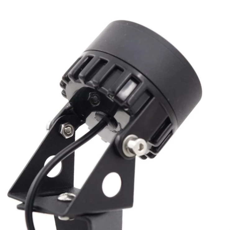 Twin 6W LED Solar Landscape Garden Spotlight for Outdoor Decoration