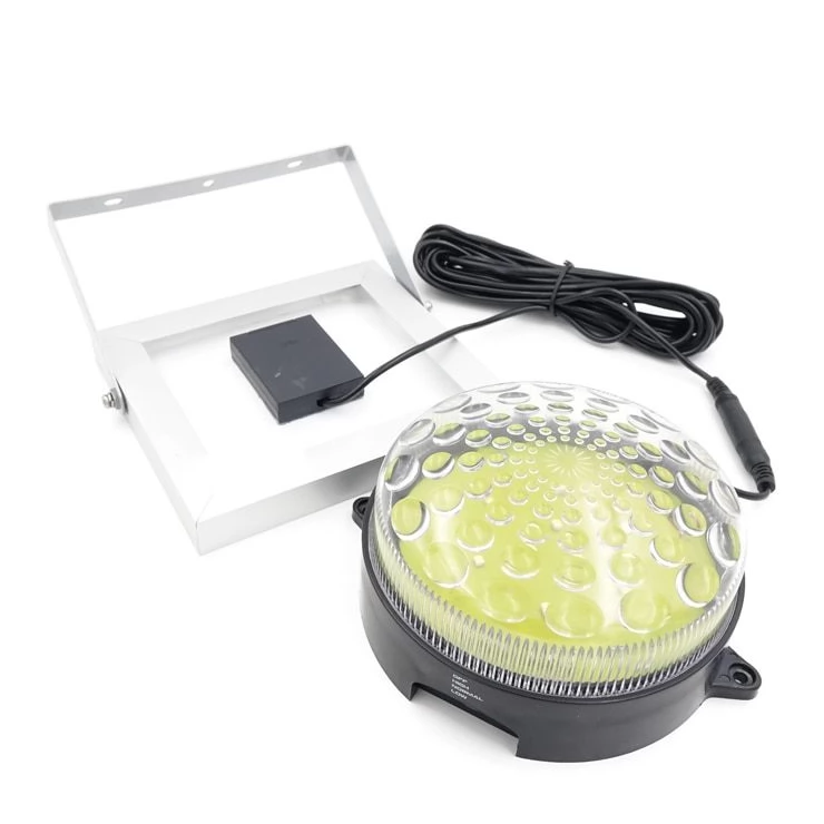 Heavy Duty Solar Shed Light Dimmable 3 Power Modes Outdoor Indoor Use