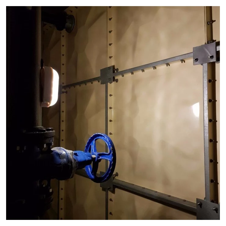 Heavy Duty Compact Solar Shed Wall Light Dimmable LED Warm White