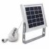 Heavy Duty Compact Solar Shed Wall Light Dimmable LED Warm White