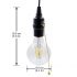 Vintage Indoor Solar Shed Light Single LED Warm White Bulb Compact Lamp
