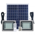Universal Powerful Solar Flood Light Double LED Head Remote Control