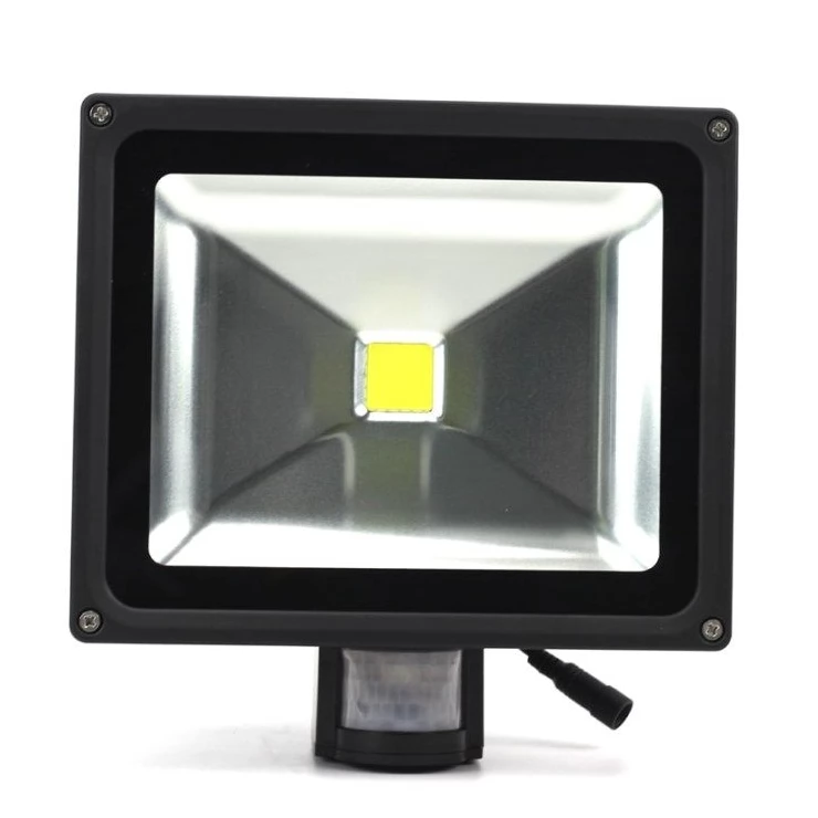 Outdoor Bright 30W Security Solar Motion Sensor Light COB LED Dimmable