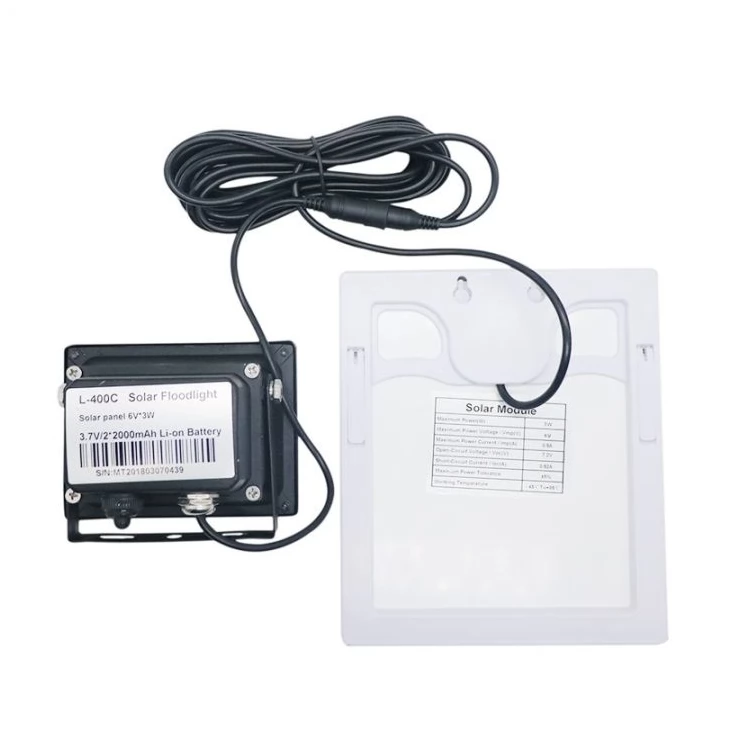 Outdoor 54 LED Solar Flood light with automatic light sensor emergency lamp