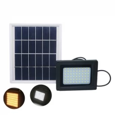 Outdoor 54 LED Solar Flood light with automatic light sensor emergency lamp