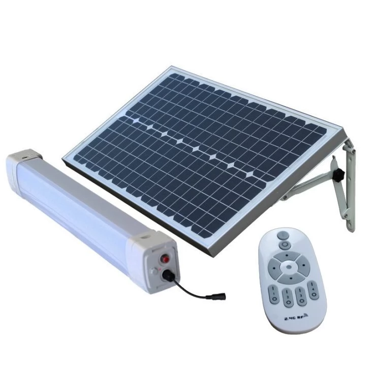 Solar Batten (Tri-Proof) Light 50W Tube with Motion Sensor Remote Control