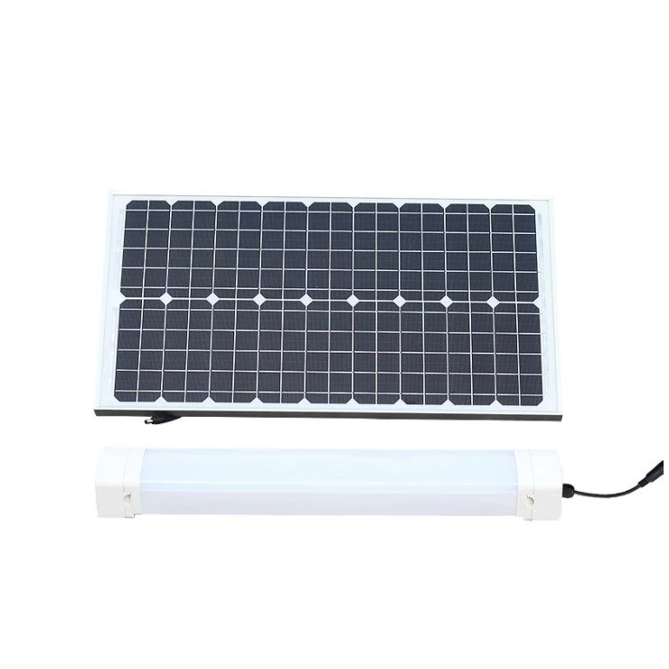 Solar Batten (Tri-Proof) Light 50W Tube with Motion Sensor Remote Control