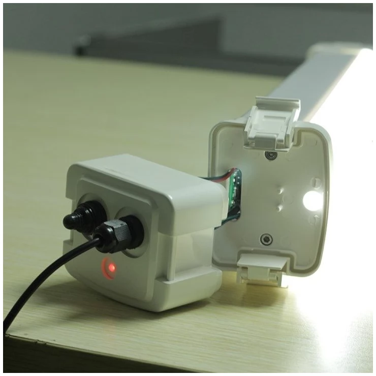 Solar Batten (Tri-Proof) Light 50W Tube with Motion Sensor Remote Control