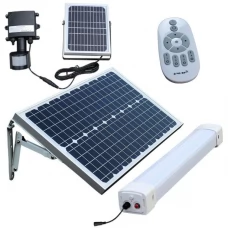 Solar Batten (Tri-Proof) Light 50W Tube with Motion Sensor Remote Control