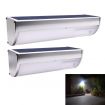 Bright Motion Sensor Solar Wall Light Aluminium Alloy Shell 4 Modes