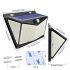 Bright 208 LED Ultra-Wide Angle Solar Wall Light Motion Sensor 3 Modes