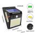 Bright 100 LED Solar Security Wall Light PIR Motion Sensor