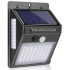 Bright 100 LED Solar Security Wall Light PIR Motion Sensor
