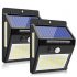 Bright 100 LED Solar Security Wall Light PIR Motion Sensor