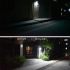 Bright 60 LED Security Solar Motion Sensor Wall Light Remote Control