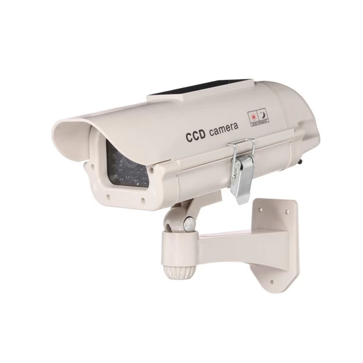 Solar Security Imitation CCTV Camera with Blinking Red LED