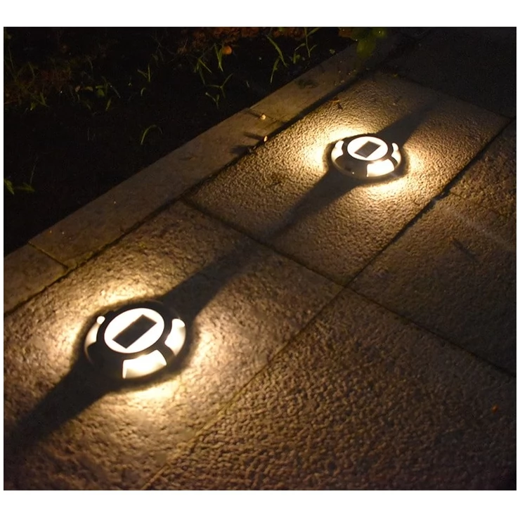 Durable 4 LED Solar Road Path Light High-Shock Resistant Aluminium Alloy