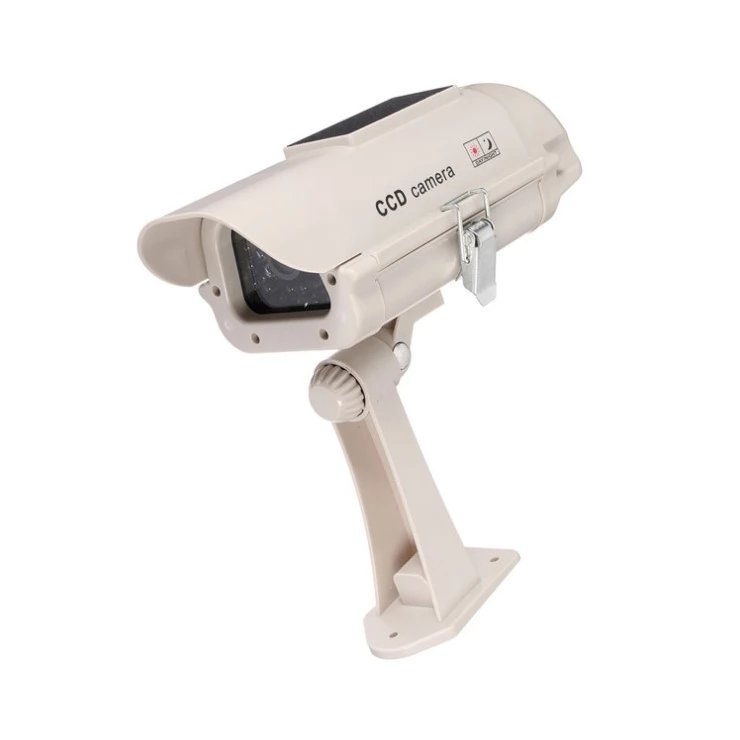 Solar Security Imitation CCTV Camera with Blinking Red LED