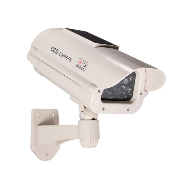 Solar Security Imitation CCTV Camera with Blinking Red LED