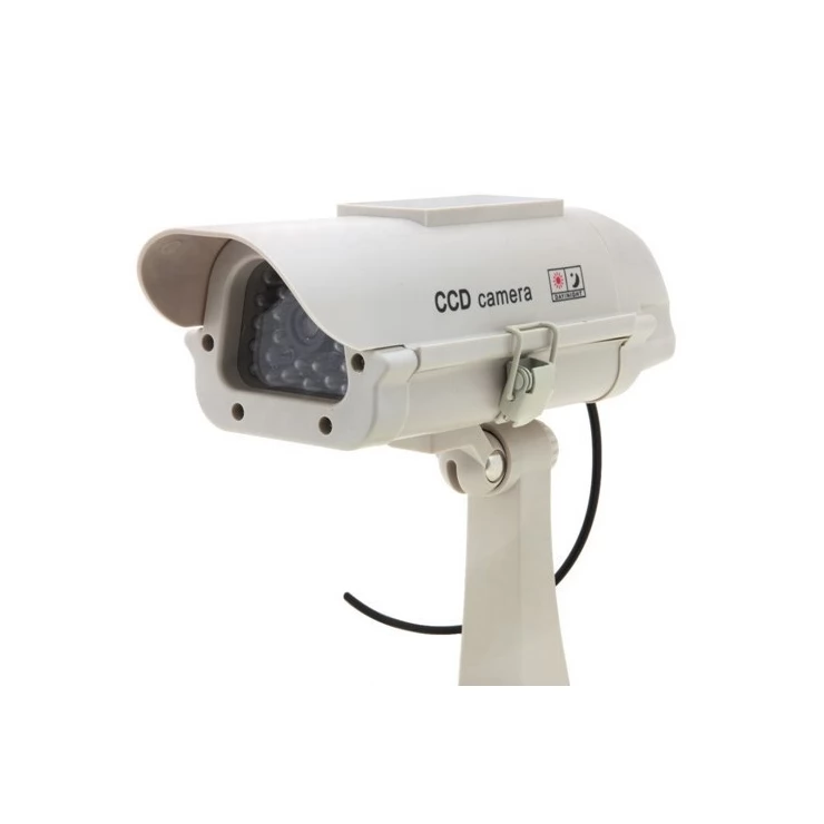 Solar Security Imitation CCTV Camera with Blinking Red LED