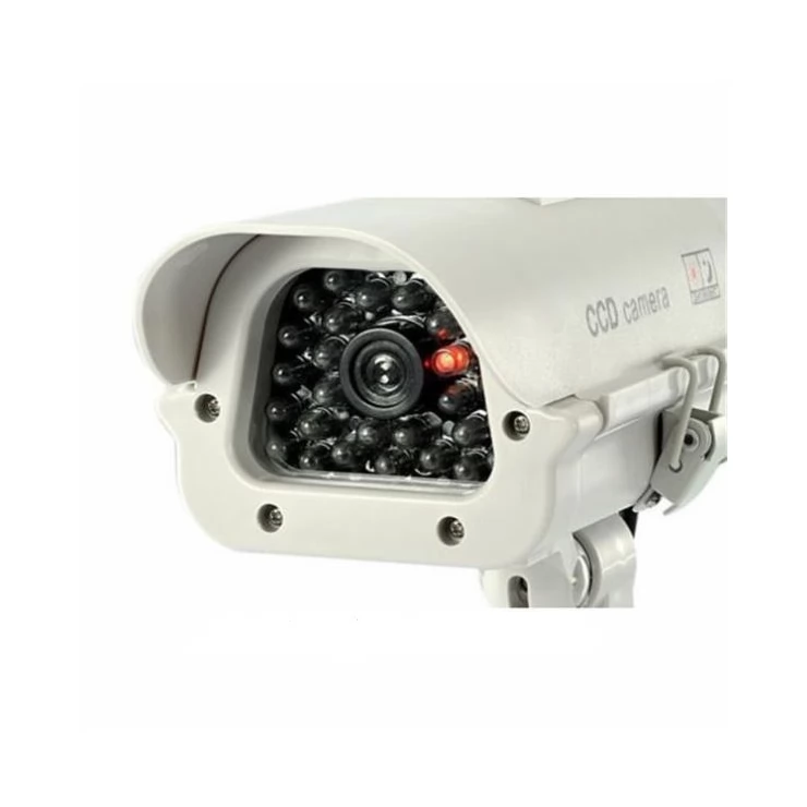 Solar Security Imitation CCTV Camera with Blinking Red LED