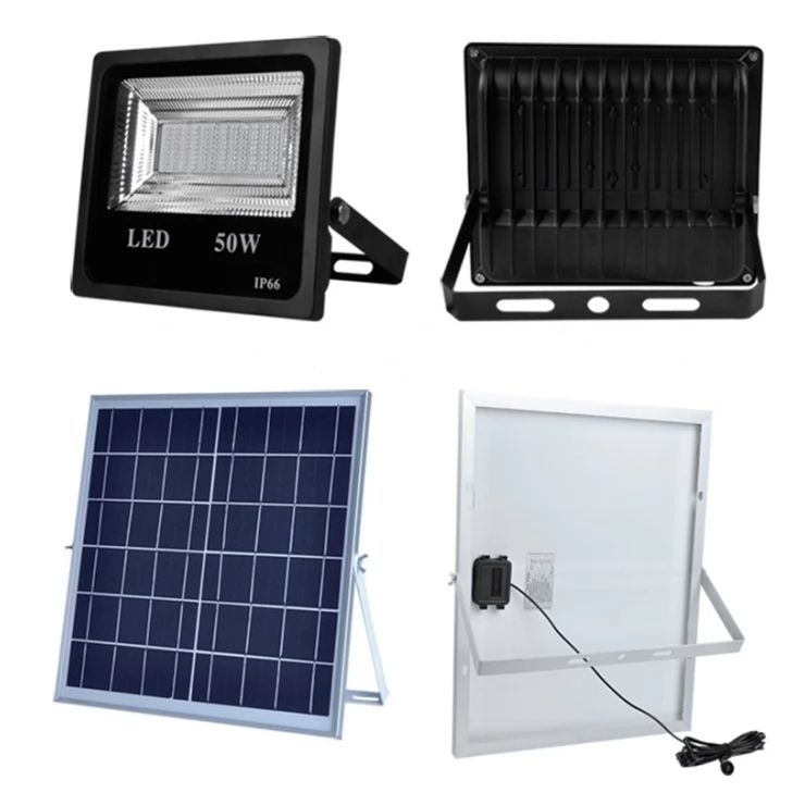 Bright Colour Changing Solar Landscape Flood Lights 50W 100W with Remote