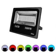 Bright Colour Changing Solar Landscape Flood Lights 50W 100W with Remote