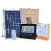 Bright 20W 30W 50W Solar Flood Light Double White with Remote Control