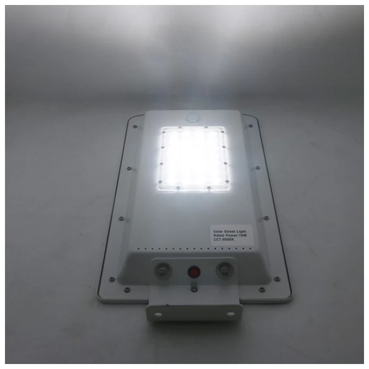 All-In-One Solar Street Light with PIR Motion Sensor 15W Security Lamp