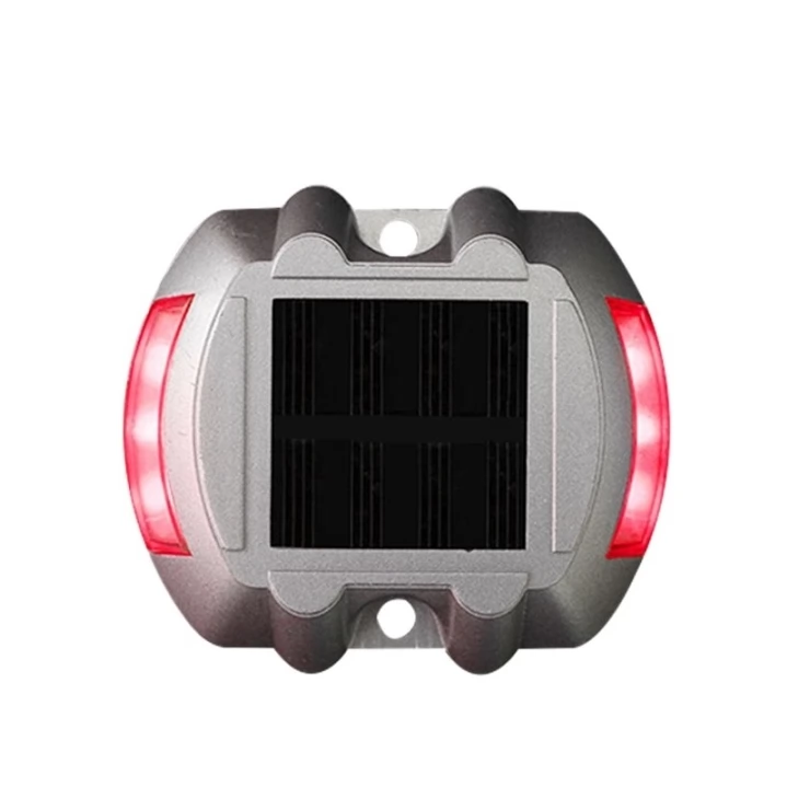 Heavy Duty Solar Road Stud Lights Safety Traffic Markers 6 LED Colours