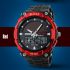 Solar Dual Time Waterproof LED Analog-Digital Watch