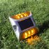 Durable Solar Traffic Lights Outdoor Stud Road Safety Markers 6 LED