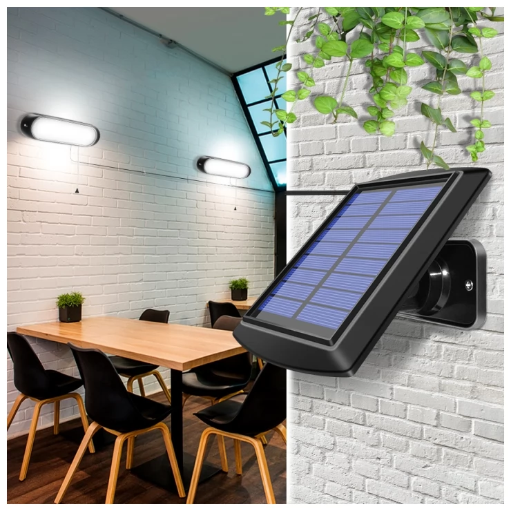 Compact Outdoor 20 LED Solar Shed Light Indoor Daytime Application