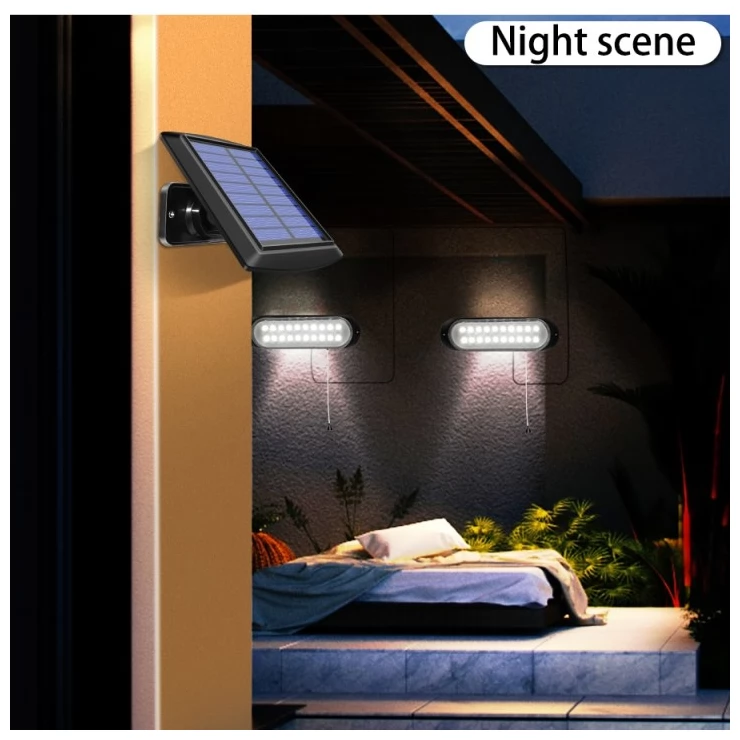 Compact Outdoor 20 LED Solar Shed Light Indoor Daytime Application