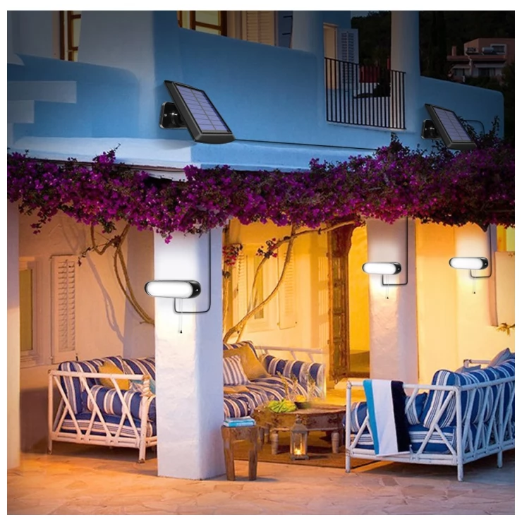 Compact Outdoor 20 LED Solar Shed Light Indoor Daytime Application