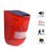 Solar Security Alarm Light Motion Sensor Warning Sound 110DB System