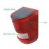 Solar Security Alarm Light Motion Sensor Warning Sound 110DB System