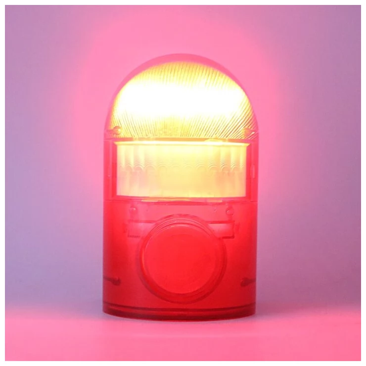 Solar Security Alarm Light Motion Sensor Warning Sound 110DB System