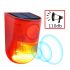 Solar Security Alarm Light Motion Sensor Warning Sound 110DB System