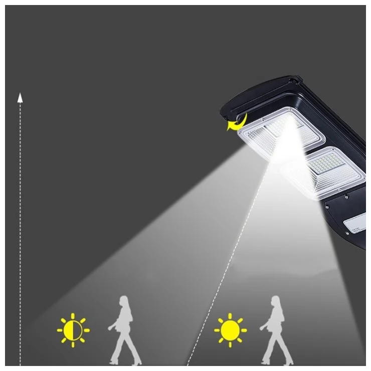 Powerful LED Solar Street Light with Radar Induction Motion Sensor