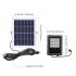 Solar Garden Flood Light RGB Colours Landscape Decoration With Remote