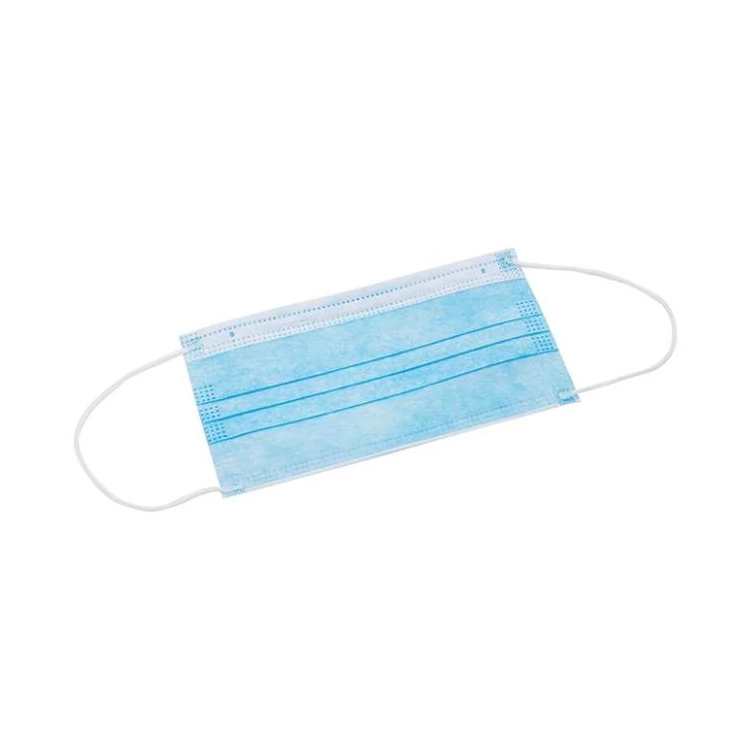 FREE Medical Disposable Mask 3-Layes Blue with Earloops 10pcs Kit
